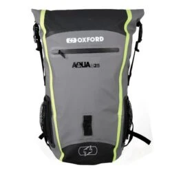 Oxford Aqua B-25 Backpack - Black Grey Fluo