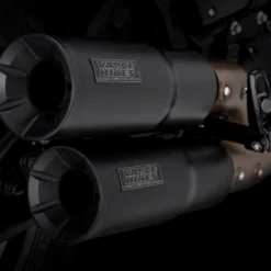 Vance & Hines Exhausts - Hi-Output Slip-ons - 2018+ Softail Fatbob -Highnoteperformance Store 46547 2