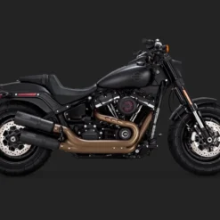 Vance & Hines Exhausts - Hi-Output Slip-ons - 2018+ Softail Fatbob -Highnoteperformance Store 46547 3