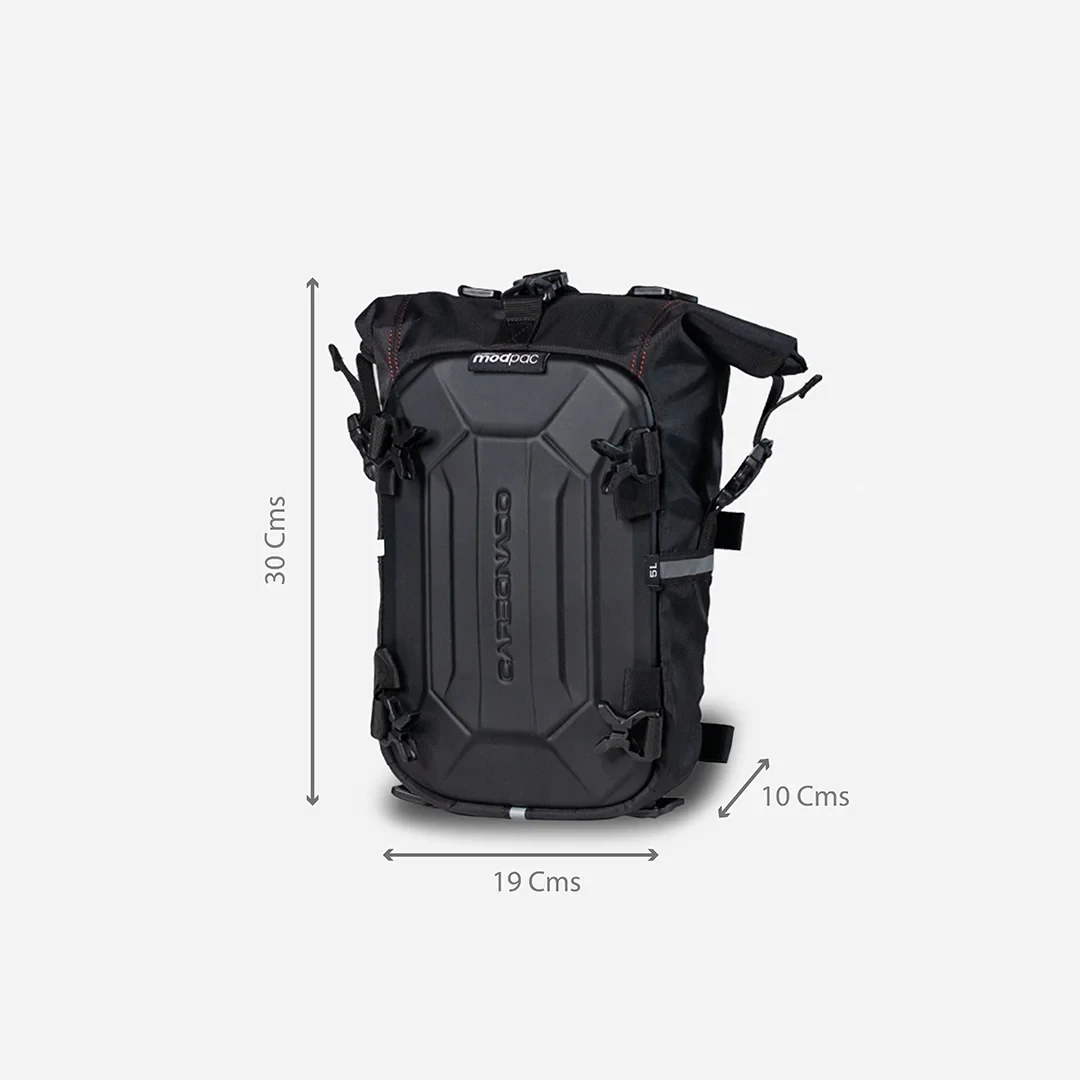 Carbonado Modpac Pro 5L Backpack - Black 4 Carbonado Modpac Pro 5L Backpack - Black - Image 2