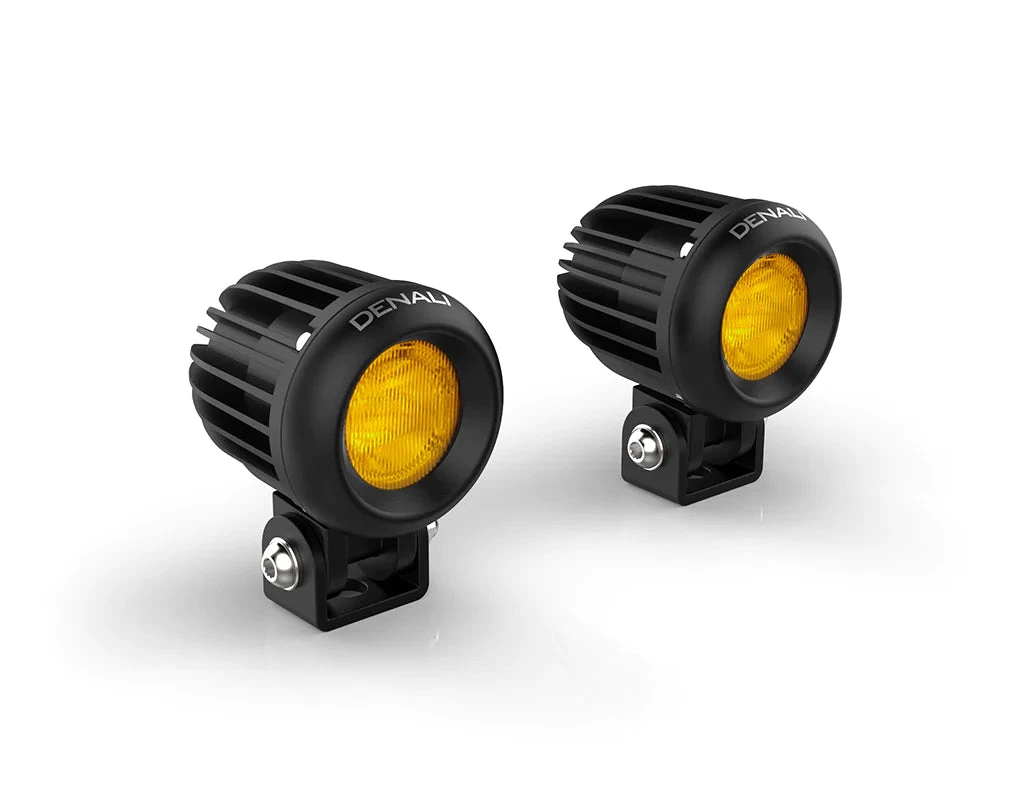 Denali D2 LED Lights TriOptic Lens Kit - Amber 5 Denali D2 LED Lights TriOptic Lens Kit - Amber - Image 3