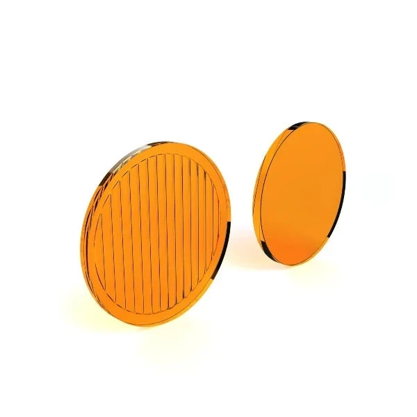 Denali D2 LED Lights TriOptic Lens Kit - Amber 3 Denali D2 LED Lights TriOptic Lens Kit - Amber