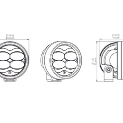 Denali D3 LED Fog Light Pod (Pair) With DataDim Technology -Highnoteperformance Store D3FogDimensions 2000x cc098995 aeea 46c0 afdd 74dad0cace09