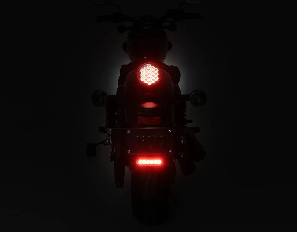 Denali B6 LED Brake Light Visibility Mount - Red 6 Denali B6 LED Brake Light Visibility Mount - Red - Image 4