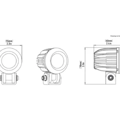 Denali D2 LED Light Pod (Pair) With DataDim Technology -Highnoteperformance Store Dimensions D2 2000x c845fd41 e012 42cf a340 92ce7f3dadef
