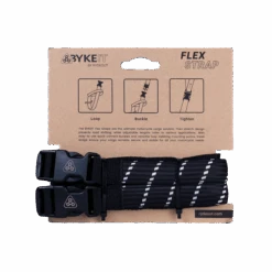 Byke IT Flex Strap - Black Silver -Highnoteperformance Store FlexStrap BlackSilverBack