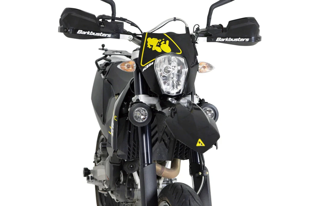 Denali Inverted Fork Tube Driving Light Mount - 50-60mm Bar Clamp-Black 6 Denali Inverted Fork Tube Driving Light Mount - 50-60mm Bar Clamp-Black - Image 4