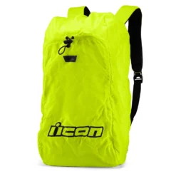 Icon Squad 4 Backpack -Highnoteperformance Store Squad4BackpackHi VizYellowFront Rain