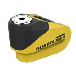 Oxford Quartz Xalo XA10 Alarm Disc Lock (10mm) 10 Oxford Quartz Xalo XA10 Alarm Disc Lock (10mm) -Highnoteperformance Store oxford quartz alarm xa10 disc lock yellow black 0